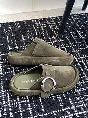 Okify Alexander McQueen Arc Clog Slippers In Green EU35-40 - 5