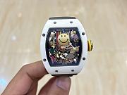 Okify Richard Mille RM 88 Automatic Tourbillon Smiley Watch In Grey Gray - 5