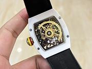 Okify Richard Mille RM 88 Automatic Tourbillon Smiley Watch In Grey Gray - 2