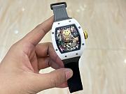 Okify Richard Mille RM 88 Automatic Tourbillon Smiley Watch In Grey Gray - 1