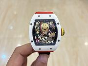 Okify Richard Mille RM 88 Automatic Tourbillon Smiley Watch In Orange - 2