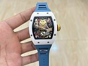 Okify Richard Mille RM88 Automatic Winding Tourbillon Smiley In Blue - 1