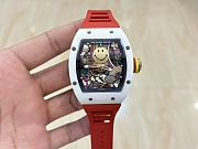 Okify Richard Mille RM88 Automatic Winding Tourbillon Smiley In Red - 1