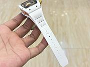 Okify Richard Mille RM88 Automatic Winding Tourbillon Smiley In White - 4