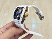 Okify Richard Mille RM88 Automatic Winding Tourbillon Smiley In White - 2