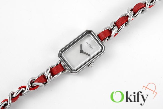 Okify Channel Premiere Watch In Red  - 1