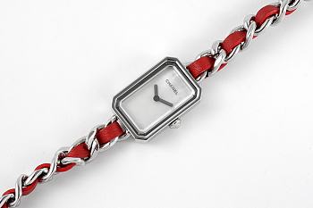 Okify Channel Premiere Watch In Red 