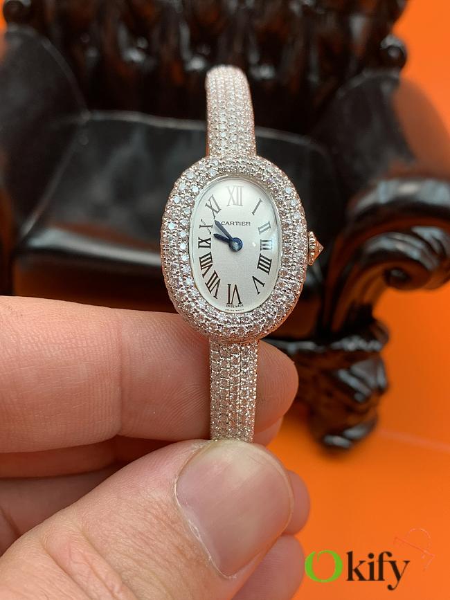 Okify Cartier Baignoire Diamond Watch  - 1