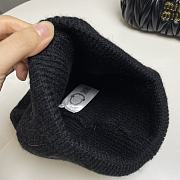 Okify Moncler Black Beanie Hat 20307 - 5