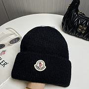 Okify Moncler Black Beanie Hat 20307 - 2