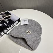 Okify Moncler Grey Gray Beanie Hat 20309 - 5