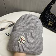 Okify Moncler Grey Gray Beanie Hat 20309 - 2