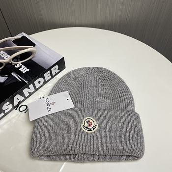 Okify Moncler Grey Gray Beanie Hat 20309