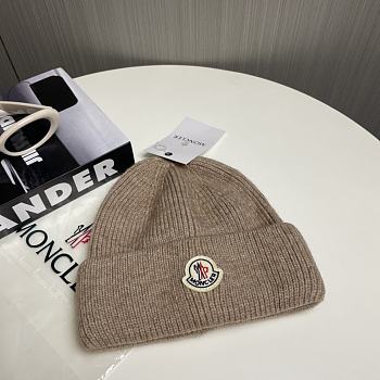 Okify Moncler Brown Beanie Hat 20310