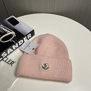 Okify Moncler Pink Beanie Hat 20311 - 1