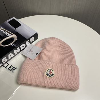 Okify Moncler Pink Beanie Hat 20311