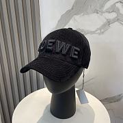 Okify Loewe Black Baseball Cap  - 4