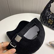 Okify Loewe Black Baseball Cap  - 2