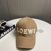 Okify Loewe Brown Baseball Cap  - 1