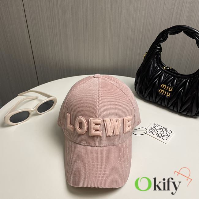 Okify Loewe Pink Baseball Cap  - 1