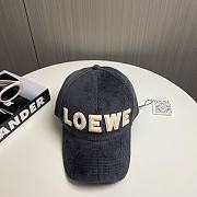 Okify Loewe Grey Gray Baseball Cap  - 1