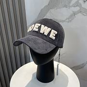 Okify Loewe Grey Gray Baseball Cap  - 5