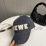 Okify Loewe Grey Gray Baseball Cap  - 4