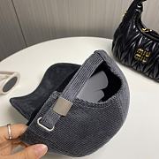 Okify Loewe Grey Gray Baseball Cap  - 3