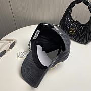 Okify Loewe Grey Gray Baseball Cap  - 2