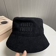 Okify MiuMiu Black Bucket Hat  - 1