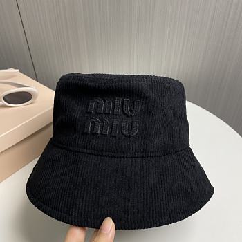 Okify MiuMiu Black Bucket Hat 