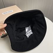 Okify MiuMiu Black Bucket Hat  - 4