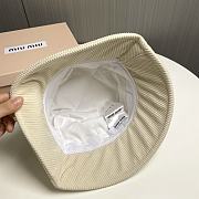 Okify MiuMiu Cream Bucket Hat  - 4