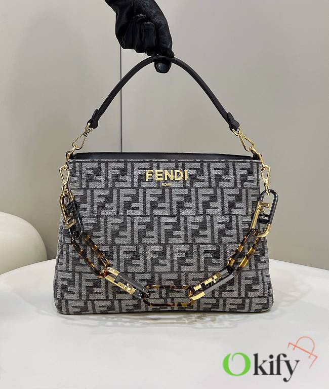 Okify Fendi O'lock FF Tote Bag 35x14x23cm  - 1