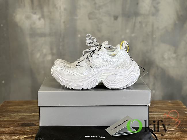 Okify Balenciaga White Trainers EU35-46 - 1