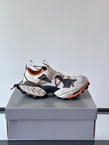 Okify Balenciaga Hike Sneakers In Beige And Orange EU35-46 