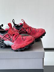 Okify Balenciaga Hike Sneakers In Red And Black EU35-46  - 2