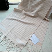 Okify Dior Cashmere Pink Scarf 45x200cm 20346 - 2