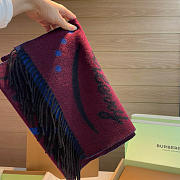 Okify Burberry Cashmere Scarf 32x192cm 20352 - 4