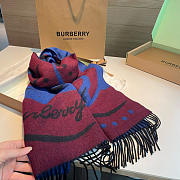 Okify Burberry Cashmere Scarf 32x192cm 20352 - 1