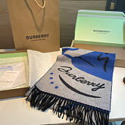 Okify Burberry Cashmere Scarf 32x192cm 20353 - 3