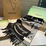 Okify Burberry Cashmere Scarf 32x192cm 20354 - 3