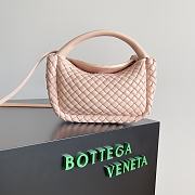 Okify Bottega Veneta Small Cobble Top Handle Bag In Light Pink 23x11x8cm - 1