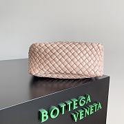 Okify Bottega Veneta Small Cobble Top Handle Bag In Light Pink 23x11x8cm - 3