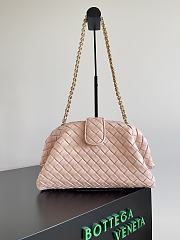 Okify Bottega Veneta Teen Lauren 1980 With Chain - Light Pink 31.5x16.5x11 cm - 1