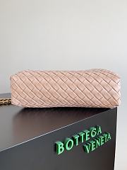 Okify Bottega Veneta Teen Lauren 1980 With Chain - Light Pink 31.5x16.5x11 cm - 5