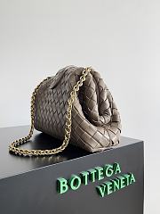 Okify Bottega Veneta Teen Lauren 1980 With Chain - Brown 31.5x16.5x11 cm - 4