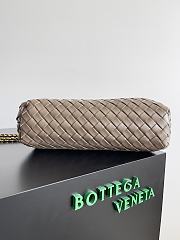 Okify Bottega Veneta Teen Lauren 1980 With Chain - Brown 31.5x16.5x11 cm - 3