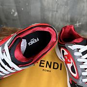 Okify Fendi Forward Sneakers In Red EU38-45  - 4