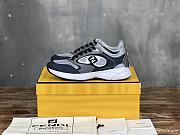 Okify Fendi Forward Sneakers In Gray Grey EU38-45  - 1